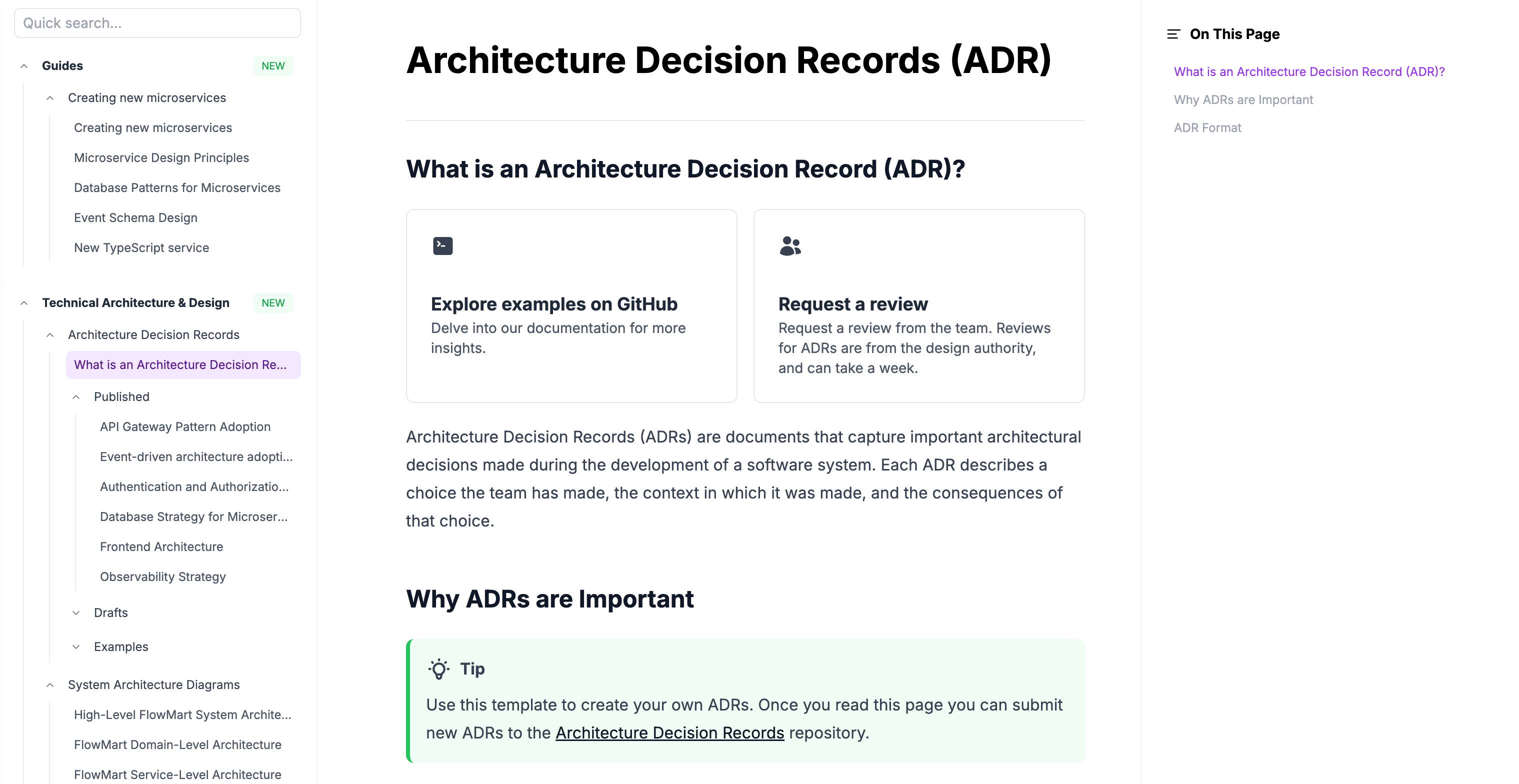 Custom Documentation Preview